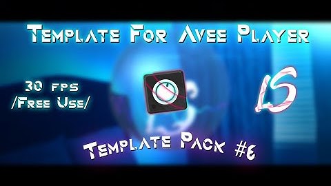 Template Pack Avee Player // By @LuyxLS [3D Ball] #6 Reupload 2021