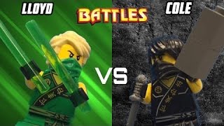 Lego Ninjago - Cole VS Lloyd (Tournament/Турнир)