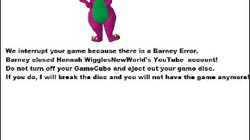 Barney Error 11 (First Barney Error On Season 2)