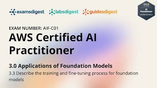 AWS Certified AI Practitioner (AIF-C01) Certification Exam Full Course Vol. 3.3