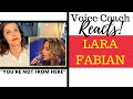 Voice Coach Reacts | LARA FABIAN | "You're Not From Here" |