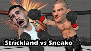 Sean Strickland DESTROYS Sneako