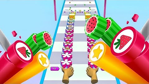 NOOB VS PRO VS HACKER IN Handmade Candy Run : levels 1 to 7