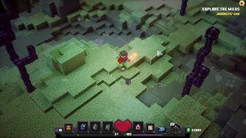 Minecraft Dungeons S1 E45 | Stronghold/End Wilds Part 1