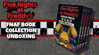UNBOXING THE FNAF FAZBEAR FRIGHTS BOOK COLLECTION…