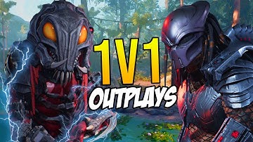 ALPHA PREDATOR vs PREDATOR 1V1! Predator Hunting Grounds Gameplay 