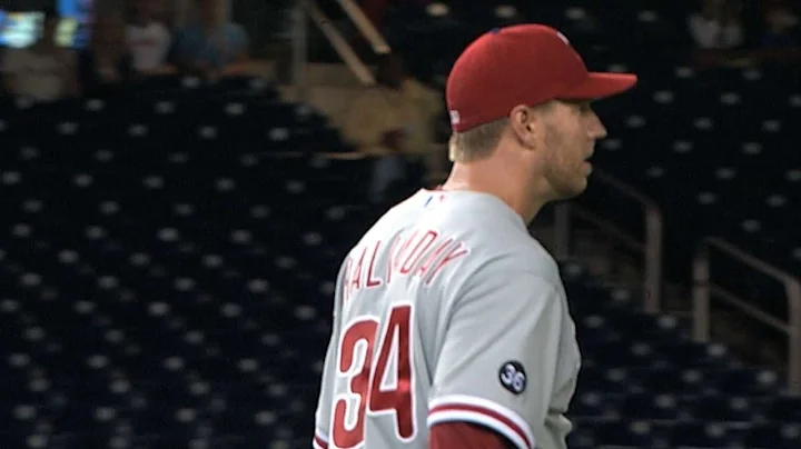 PHI@WSH: Halladay tosses a two-hit shutout