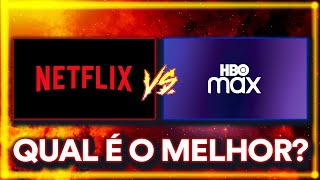 NETFLIX ou HBO MAX - Qual o MELHOR serviço de streaming? VALE A PENA?