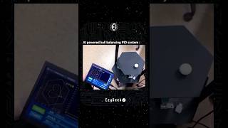 AI powered ball balancing pid system #shorts #pingpong #technology