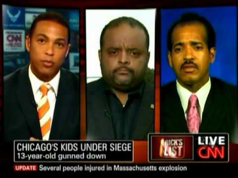 Roland Martin appears on Rick's List with fill-in host Don Lemon to discuss the unrelenting epidemic of violence amongst Chicago's youth. Ronald Holt and Annette Nance-Holt, who lost their son, Blair Holt in a 2007 shooting join the conversation by phone. Chicago community activist, Victor Woods also weighs in on the topic.