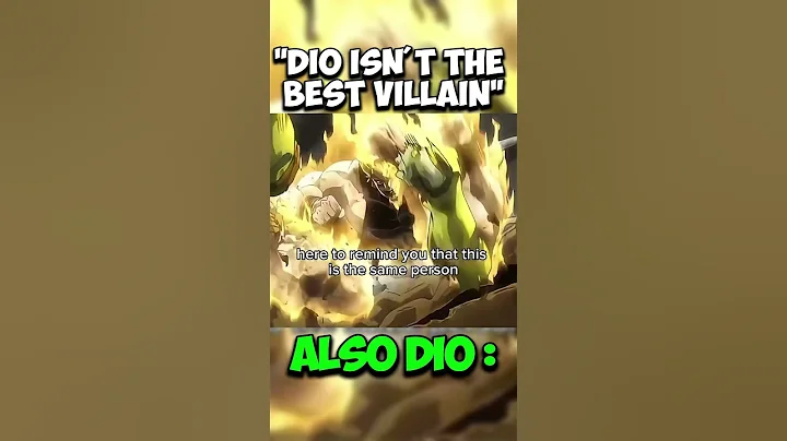 Why Was Dio Always AURA FARMING!?