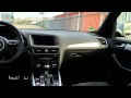 Audi SQ5 inside dashboard video
