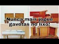 7 IDÉIAS Incríveis para Você Reaproveitar Gavetas de guarda roupas em todos os cômodos da sua casa