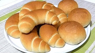 Легендарные "Кунцевские булочки-рогалики" по ГОСТу/Bread rolls, bagels.