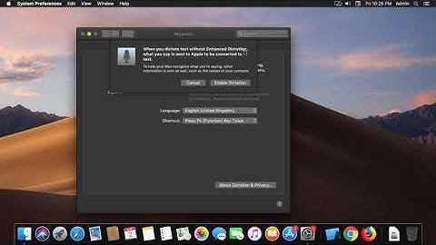 How To Turn on or Enable Dictation in Mac [Tutorial]