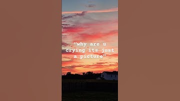 story in the comments (if yt dosent disable them)