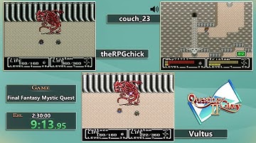 Questing for Glory 2: Final Fantasy Mystic Quest Any% race with theRPGchick, Vultus and couch_23