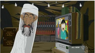 Randy calls to Osama Bin Laden I South Park S14E09 - It's a Jersey Thing