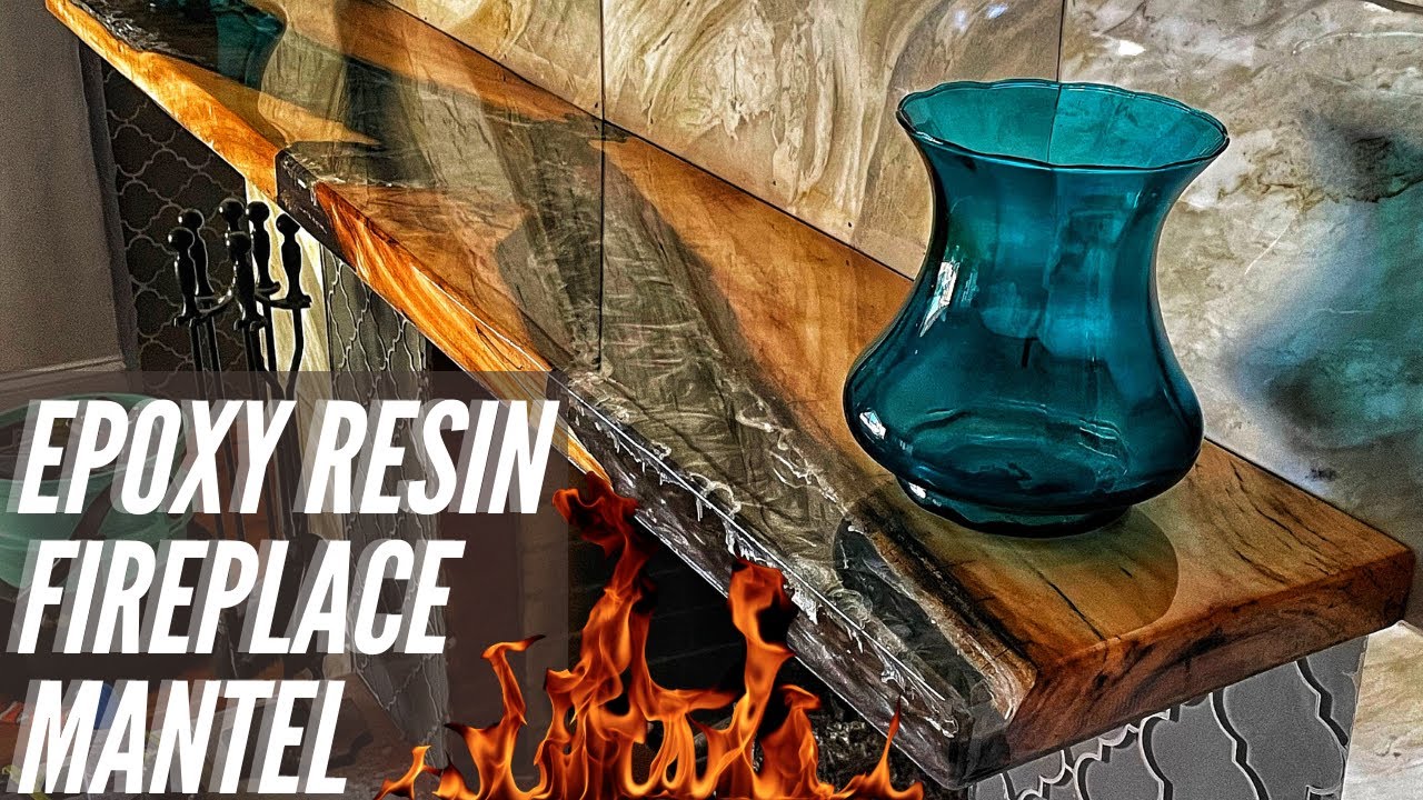 How To Make A Fireplace Mantel Using Epoxy Resin