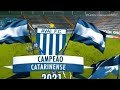 Ava fc  campeo catarinense  2021