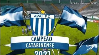 AVAÍ FC - CAMPEÃO CATARINENSE - 2021