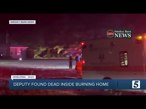 Tennessee deputy found shot, dead in burning home