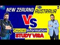 New zealand vs australia  crucial information for study visa 2024  2025