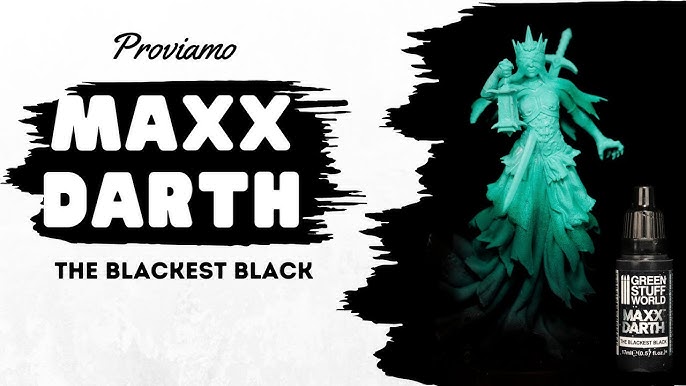 Blackest Black Paint  Maxx Darth Paint - GSW