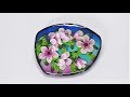 Polymer Clay Cherry Blossom Brooch Tutorial