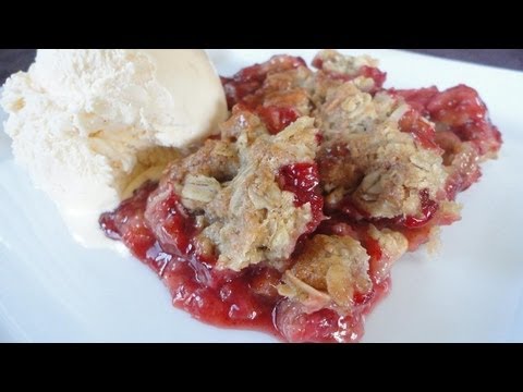 Strawberry Rhubarb Crisp