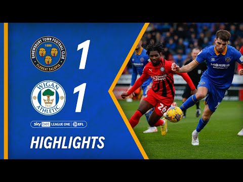 Shrewsbury Wigan Goals And Highlights