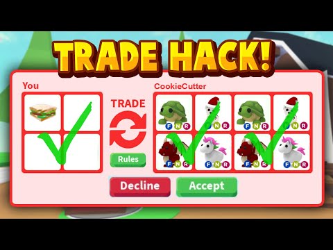 Secret Trading Screen In Adopt Me Roblox Adopt Me Duplicate And - como hackear adopt me roblox