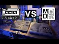 MiniDisc vs Cassette Tape - A Comparison between a Yamaha MT8Xii & Yamaha MD8 Portastudio