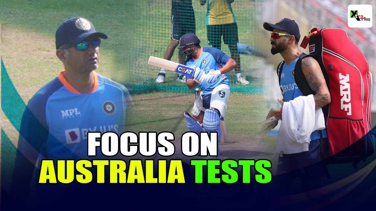 What update did Rahul Dravid share about India’s preparations for test series against Australia? |