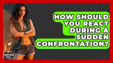 How Should You React During A Sudden Confrontation? - Survival Skills for Everyone