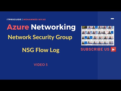 How to Enable NSG Flow logs | Network Security Group | Azure Networking | Video 5