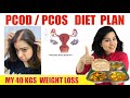 PCOS Indian Diet Plan To lose Weight Fast | Best PCOD/PCOS Diet Plan For Weight loss - Natasha Mohan