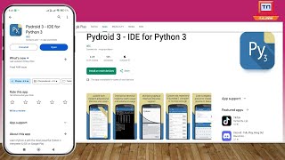 How to use Pydroid App for Python Programming in Mobile Phone screenshot 5
