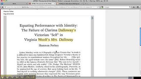 Research Basics: an example of a research process from beginning to end
