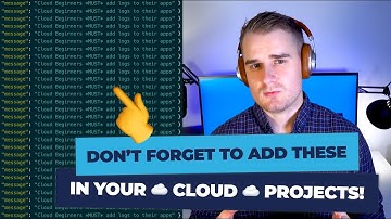 Why (And How) To Add Logs To Your ☁️ Cloud ☁️ Projects!
