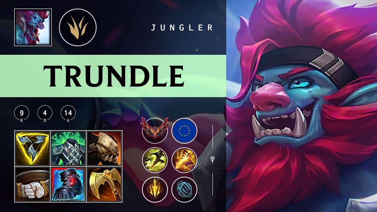 Trundle Jungle vs Skarner - EUW Grandmaster Patch 25.24