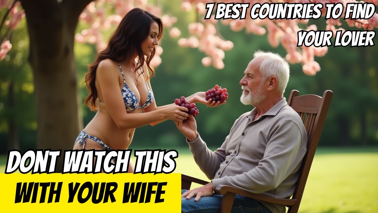 7 Countries Where YOUNG Women Adore OLDER Western Men