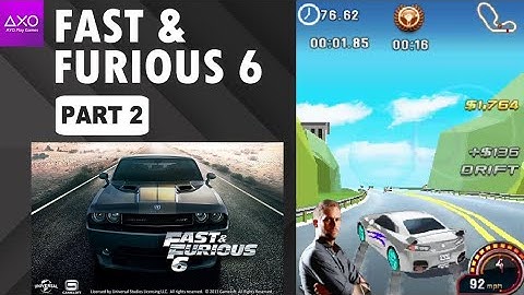 Drifting challenge mission, Chapter 1 | Fast & Furious 6 | Java games (Part 2)