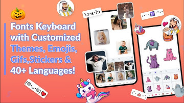 Fonts Keyboard: Themes & Emojis