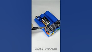 DIY 12V Rechargeable Battery Making #shorts #diy #trending #science #electric