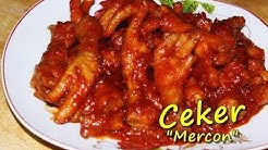 Resep dan Cara Memasak Ceker Mercon Mudah, Enak dan Lezat ala Zasanah - Durasi: 8.07. 