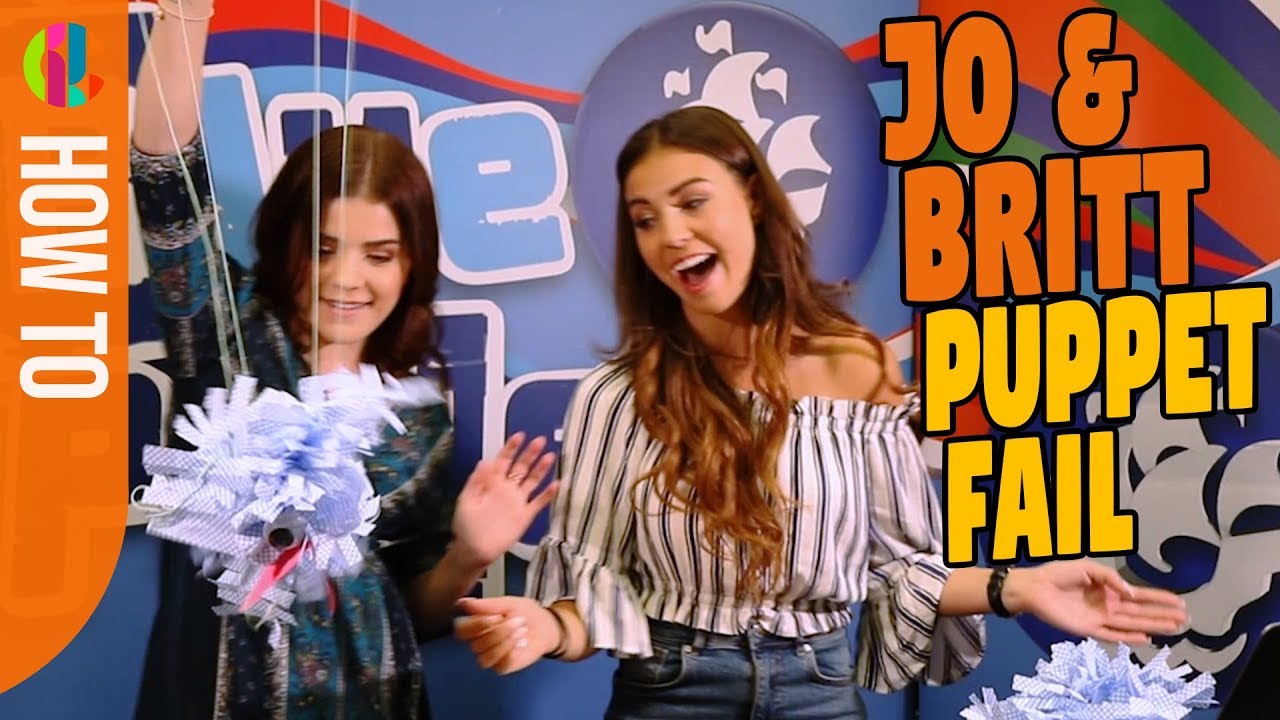 Jo and Britt's epic puppet FAIL 😂 - YouTube