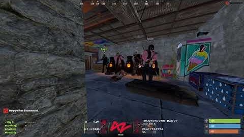 AnthonyZ Does a Double Take Meeting Ryan Higa and Fangirls | OTV RUST SERVER