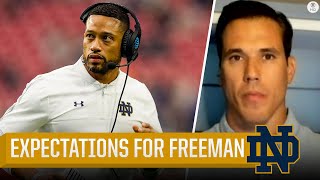 Notre Dame great Brady Quinn breaks down expectations for Marcus Freeman's first season | CBS Spo…