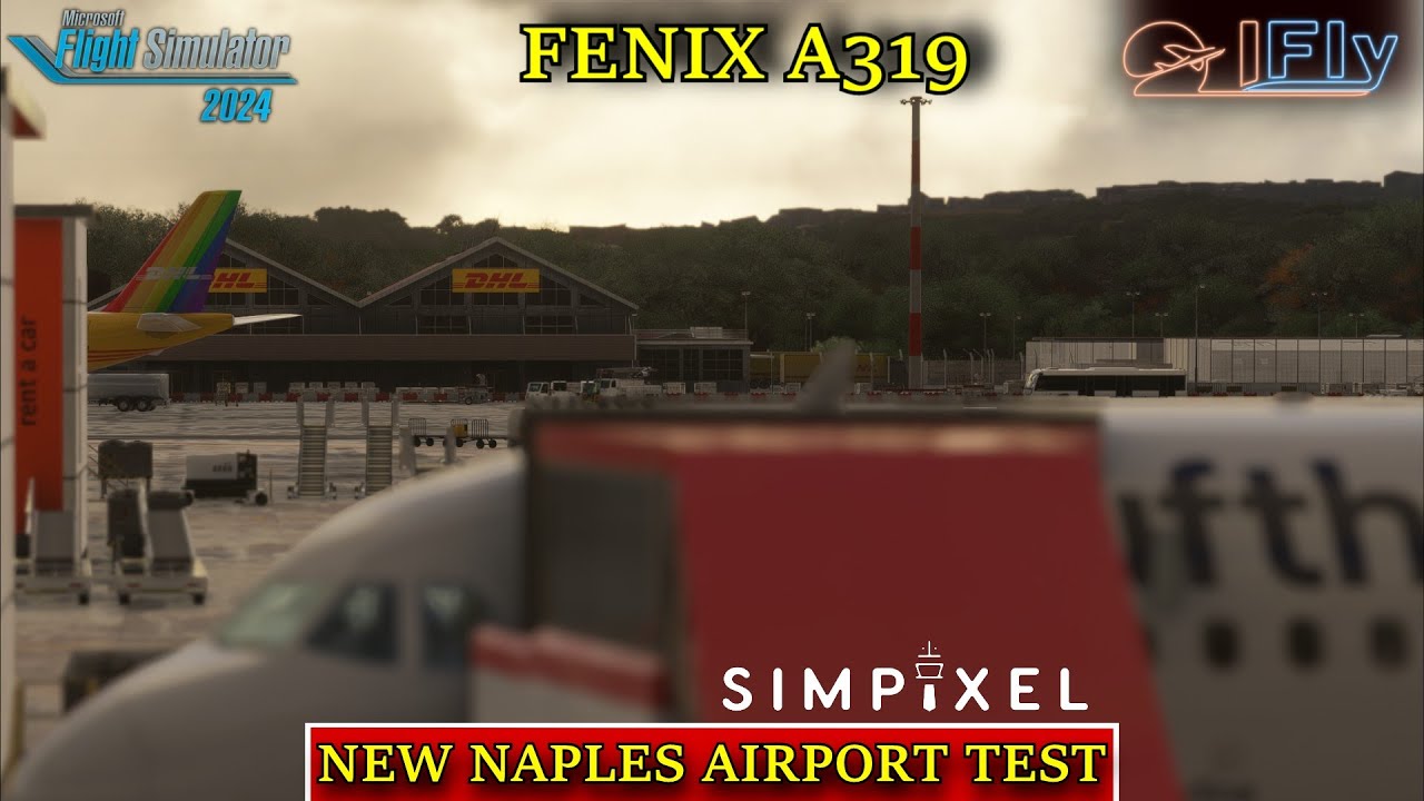 MSFS24 | FENIX A319 | EDDF/LIRN | 